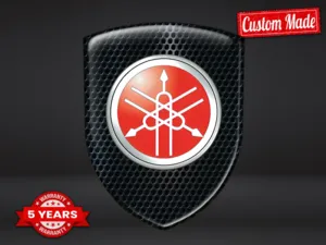 Yamaha Decalcomanie Bombate Qualità Top Emblemi Premium